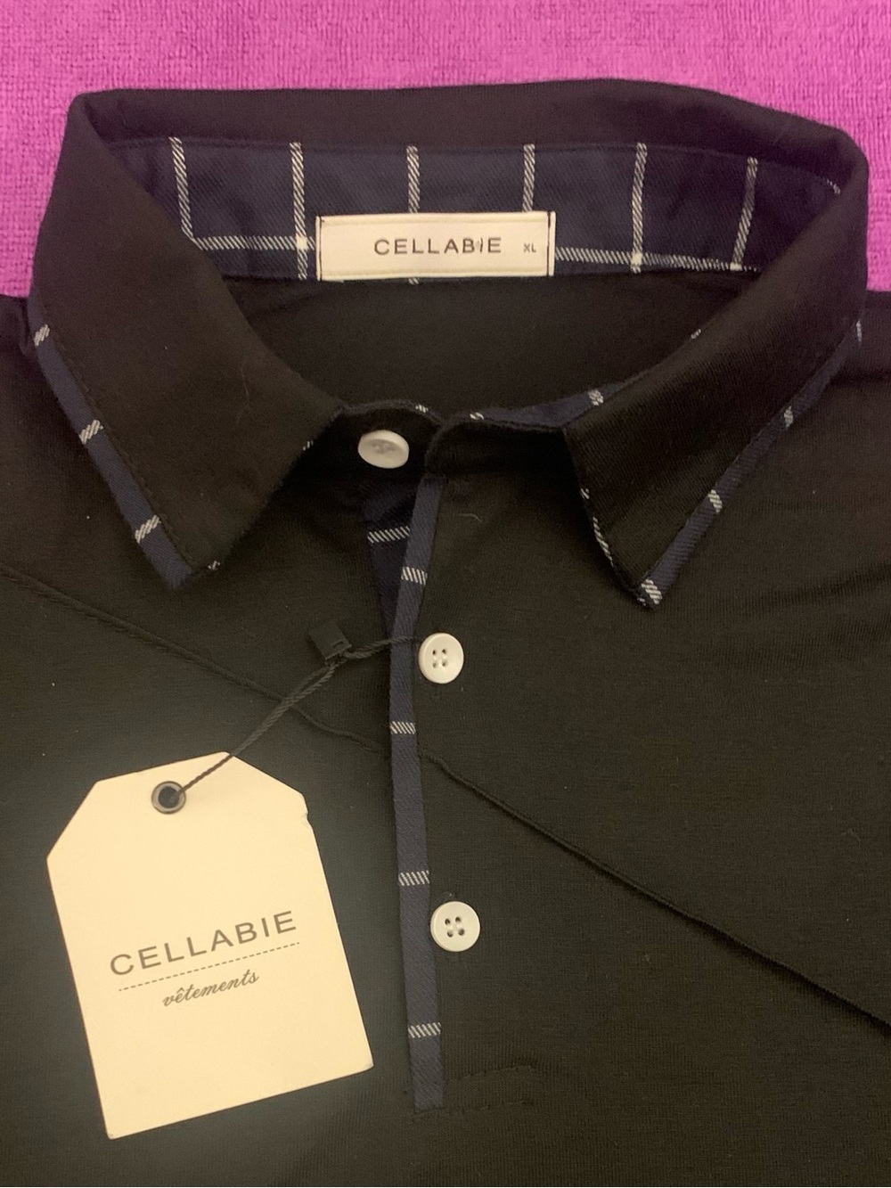 CELLABIE SS Cotton/Poly 3 Button Polo